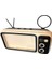 Q02 Retro Masaüstü Tembel Canlı Tv Telefon Tutucu 4.7 ~ 6.2 Inç Ekran Cep Telefonu Için (Gümüş) (Yurt Dışından) 1