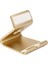 Nefis Alüminyum Alaşım Masaüstü Tutucu Standı Dock Cradle (Altın) (Yurt Dışından) 1
