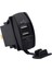 Araba Su Geçirmez Çift USB Şarj DC12-24V 3.1A, LED Gösterge Işık (Turuncu Işık) ile (Yurt Dışından) 4