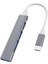 2 Pc Çok Işlevli Genişletilmiş Yerleştirme, Spec: Type-C/usb-C 3.0 (Gri) (Yurt Dışından) 1