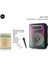 GTS-1592 12’’ Rgb Işıklı Bluetooth Karaoke Kumandalı Hoparlör 1