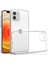 Apple iPhone 12 Kamera Korumalı Şeffaf Kılıf + Ekran Koruyucu 1