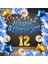 Mavi Happy Bırthday Folyo Gold Rakam Balon Seti Yaş 12 1