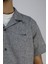 Inpool Erkek Yazlık Slim Fit Pamuk Keten Gömlek 4
