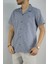 Inpool Erkek Yazlık Slim Fit Pamuk Keten Gömlek 2