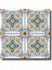 20 x 20 cm Meksika Desenli Karolar 1 M2 (25 Adet) 1