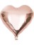 Rose Gold Kalp Folyo Balon 24'' - 60 cm 1