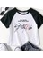 Stray Kids Baskılı Reglan Kol Beyaz Crop 2