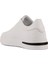 - Beyaz Deri Bağcıksız Erkek Sneakers 3