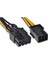 6 Pin 8 Pin Power Kablo Pcı-E Çevirici Kablo 1