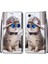 Zte Blade A6 / A6 Çapraz Doku Kılıfı Eğik Şapka Mavi Ayna Kedi (Yurt Dışından) 1