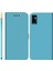 Zte Blade A72 / V40 Vita Blue Için Taklit Edilen Ayna Pu Kılıfı (Yurt Dışından) 3