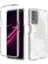 T-Mobile Revvl Artı Beyaz Çiçek Için Şeffaf Boyalı Kasa (Yurt Dışından) 1