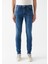 Erkek Leo Mavi 90S Tokk Jean Pantolon 0076233453 3