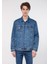 Erkek Drake Vintage Comfort Jean Mavi Ceket 010143-28013 3