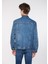 Erkek Drake Vintage Comfort Jean Mavi Ceket 010143-28013 4