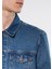 Erkek Drake Vintage Comfort Jean Mavi Ceket 010143-28013 5