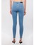 Kadın Serenay Puslu Mavi Gold Shape Jean Pantolon 100980-80533 4