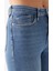 Kadın Star Mavi Zımparalı Gold Shape Jean Pantolon 101077-82194 6