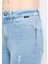 Kadın Serenay Mavi Gold Shape Jean Pantolon 100980-33430 5
