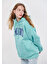 Mavi Kadın Mavi Logo Baskılı Mavi Sweatshirt 1600361-71463