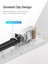 5 Adet - Cat5 Cat6 Cat7 Metal Konnektör RJ45 Internet Kablo Soketi Konnektörü Ucu Jak Jack Cat7 Jack + Kablo Ayraç (5li Paket) 5