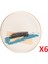Dash Düz Pasta Tabağı 21CM 6'lı 04ALM007904 1