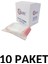 Tropic 10 Paket Kilitli Naylon Torba 13X16 Kilitli Poşet (600LÜ) 1