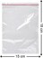 Tropic 10 Paket Kilitli Naylon Torba 15X18 Kilitli Poşet (600LÜ) 2