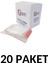 Tropic 20 Paket Kilitli Torba Kilitli Poşet 5x5 cm (2000 Li) 1