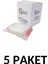 Tropic 5 Paket Kilitli Torba Şeffaf Poşet 10X12 Adet Kına Çerez Kuruyemiş Naylonu (1000LI) 1