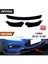 Ford Connect 2018 Sonrası Flaplı Yan Marşpiyel Eki + 3 Parça Brabus Ön Ek Piano Black Set 2