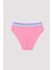 Kız Çocuk Renkli Çiçek Desenli 3Lü Slip Külot 3