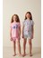Kız Çocuk La Plage Baskılı 2Li Pijama Takımı 3