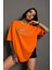 Kadın San Francisco California Baskılı Oversize T-Shirt 3