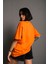 Kadın San Francisco California Baskılı Oversize T-Shirt 5