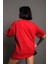 Kadın San Francisco California Baskılı Oversize T-Shirt 4