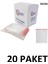 Tropic 20 Paket Askılı Delikli Kilitli Torba Kilitli Poşet 5x5 cm (2000 Li) 1