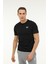 Rı Left Chest Logo Tee Siyah Erkek Kısa Kol T-Shirt 1