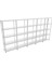 5 Katlı 5'li Bitişik Galvaniz Çelik Raf.depo,kiler,arşiv,dosya Rafı 1