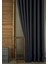 Fon Perde Keten Koyu Lacivert 1-3 Sık Pile 100X260 1