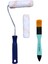 Saten Rulo Set 10CM ve Turkuaz Fırça 2,5cm Vernik ve Boyaya Uygun 1