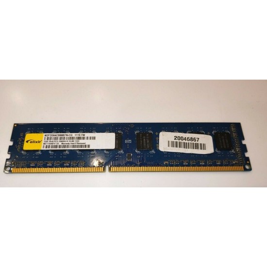 Elıxır M2F2G64CB88B7N-CG 2gb 1rx8 PC3-10600U-9-10-B0 Pc Ram Fiyatı