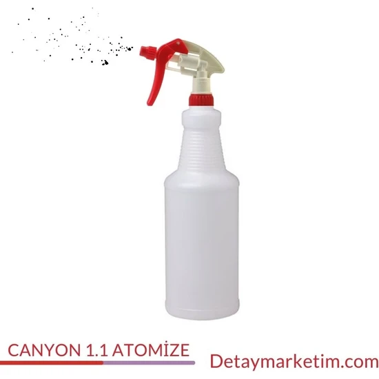 Virtues Canyon Kimyasal Dayanımlı Sprey + 1000ML Konik Şişe