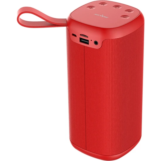 Zealot S35 Taşınabilir Ağır Bas Stereo Bluetooth Hoparlör (Kırmızı) (Yurt Dışından)