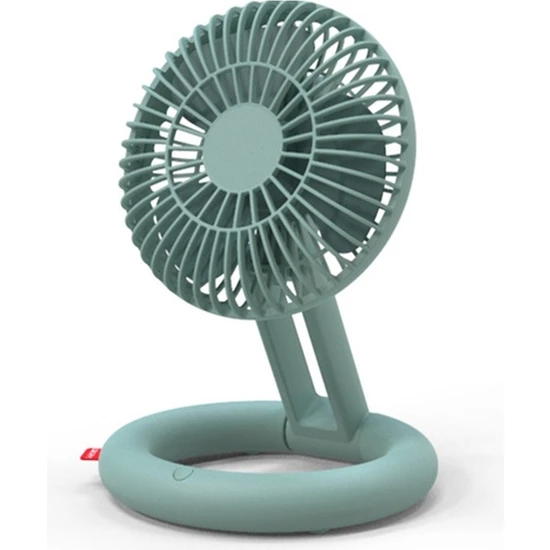 SZYKD Masaüstü Fan Fan USB Şarj Tiraj Fan Mini El Taşınabilir Yatırma Fanı (Yeşil) (Yurt Dışından)