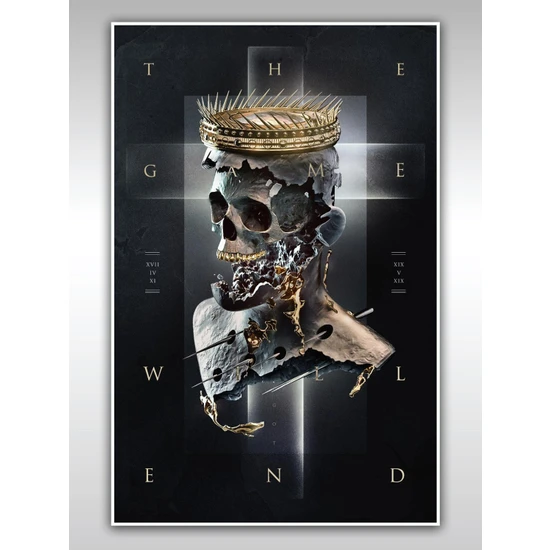 Game Of Thrones Poster 40X60CM Afiş - Kalın Poster Kağıdı Dijital Baskı