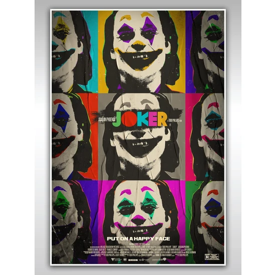 Joker Poster 40X60CM Afiş - Kalın Poster Kağıdı Dijital Baskı