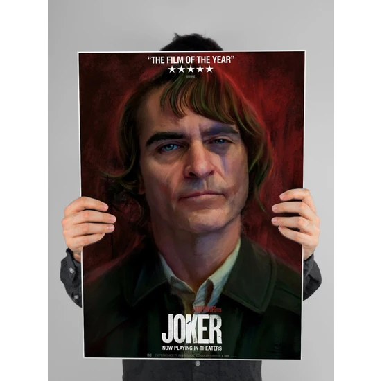 Joker Poster 60X90CM Afiş - Kalın Poster Kağıdı Dijital Baskı