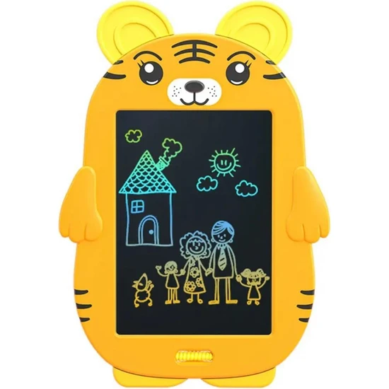 Mi7a Renkli LCD Dijital Grafik Çocuk Tableti Yazı Çizim Tahtası LCD 8.5 Inc Ekranlı